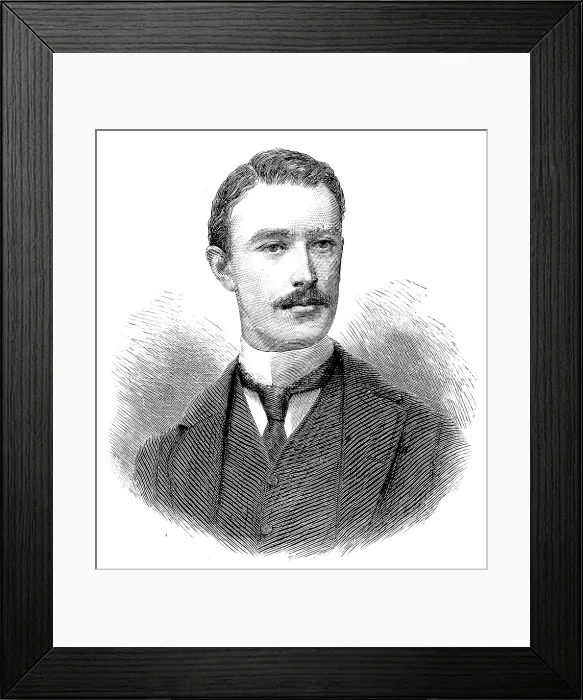 Framed Print : The Earl of Stradbroke, Seconder of the Address in the House of Lords, 1890. Creator: Unknown Framed Print : The Earl of Stradbroke, Seconder of the Address in the House of Lords, 1890. Creator: Unknown