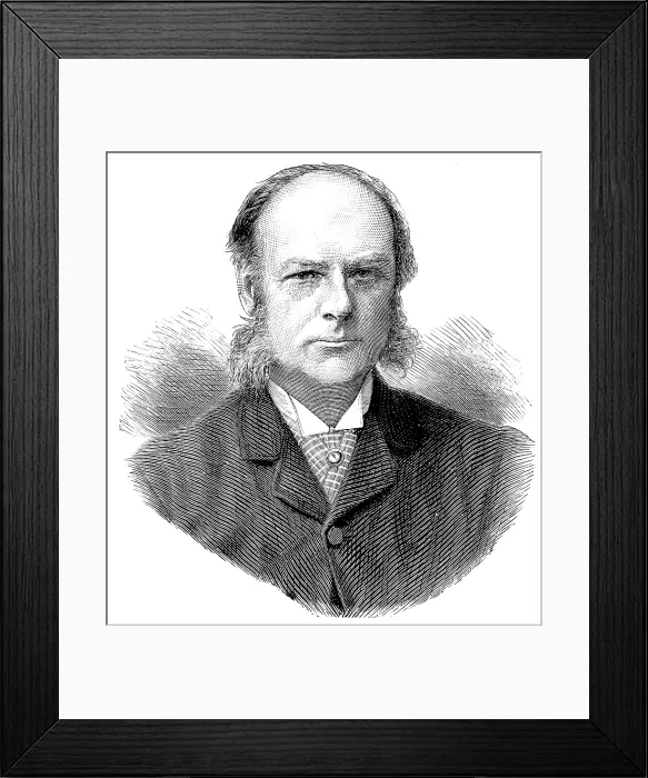 Framed Print : Mr. T. B. Royden, M.P. Mover of the Address in the House of Commons, 1890. Creator: Unknown
