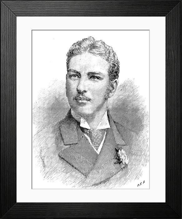Framed Print : The Duc d'Orleans, imprisoned in Paris for breaking the law on the exile of princes, 1890. Creator: Unknown Framed Print : The Duc d'Orleans, imprisoned in Paris for breaking the law on the exile of princes, 1890. Creator: Unknown