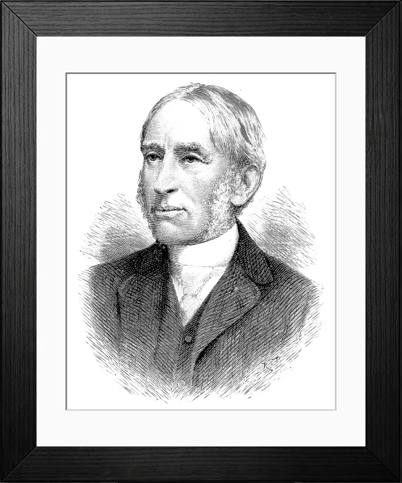 Framed Print : The late Right Hon. Sir Louis Mallet, C.B. 1890. Creator: Unknown Framed Print : The late Right Hon. Sir Louis Mallet, C.B. 1890. Creator: Unknown