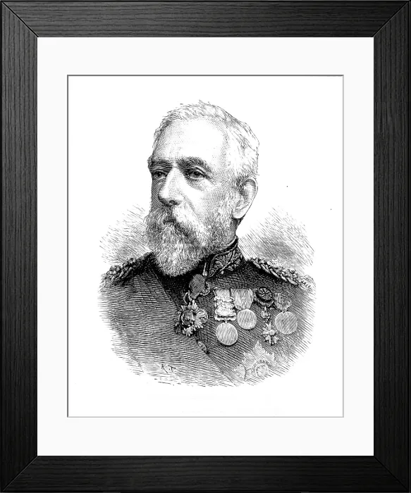 Framed Print : General Sir Daniel Lysons, G.C.B. the new Constable of the Tower of London, 1890. Creator: Unknown Framed Print : General Sir Daniel Lysons, G.C.B. the new Constable of the Tower of London, 1890. Creator: Unknown