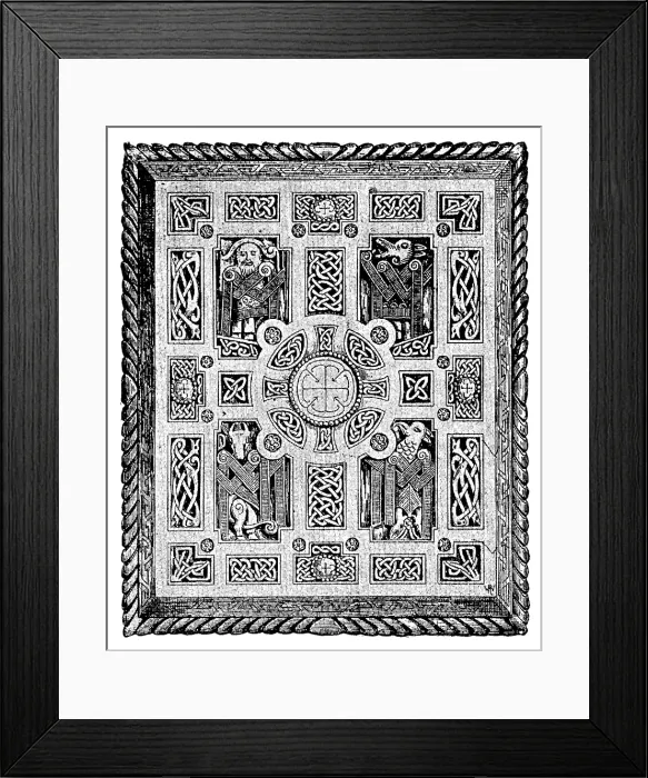 Framed Print : Oaken Casket for Bible presented to the Duchess of Fife, 1890. Creator: Unknown Framed Print : Oaken Casket for Bible presented to the Duchess of Fife, 1890. Creator: Unknown