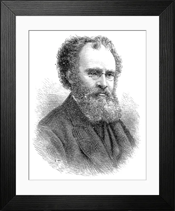 Framed Print : The late Mr. T. Gray, C.B. Marine Department of the Board of Trade, 1890. Creator: R. Taylor Framed Print : The late Mr. T. Gray, C.B. Marine Department of the Board of Trade, 1890. Creator: R. Taylor