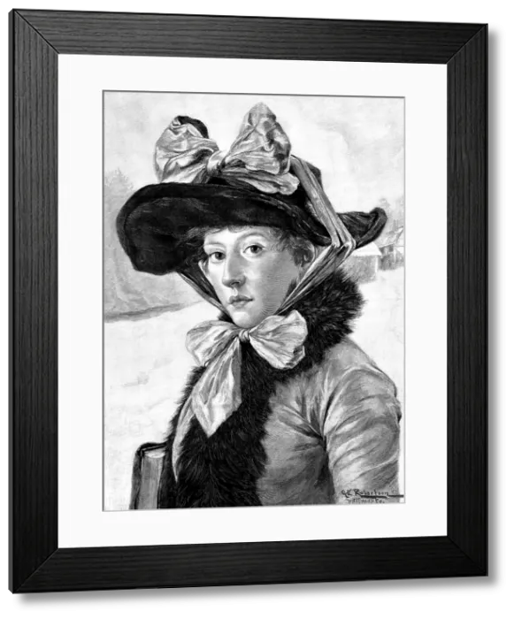 Framed Print : Sunday Morning, 1890. Creator: P Naumann Framed Print : Sunday Morning, 1890. Creator: P Naumann