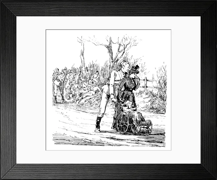 Framed Print : The Easter Volunteer Manoeuvres: extra infantry drill, 1890. Creator: Unknown Framed Print : The Easter Volunteer Manoeuvres: extra infantry drill, 1890. Creator: Unknown