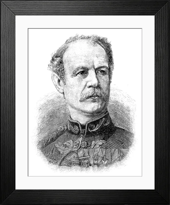 Framed Print : The late Major-Gen. Sir Howard Elphinstone, V.C. K.C.B. 1890. Creator: Unknown Framed Print : The late Major-Gen. Sir Howard Elphinstone, V.C. K.C.B. 1890. Creator: Unknown