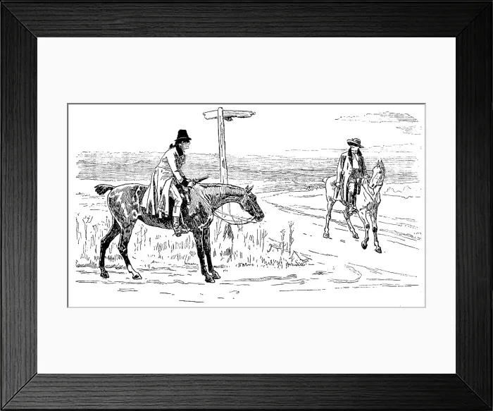 Framed Print : Royal Inst. of Painters in Water Colours: 'Hawks Dinna Pike Out Hawks Een' - J. C. Dollman, 1890. Creator: Unknown Framed Print : Royal Inst. of Painters in Water Colours: 'Hawks Dinna Pike Out Hawks Een' - J. C. Dollman, 1890. Creator: Unknown