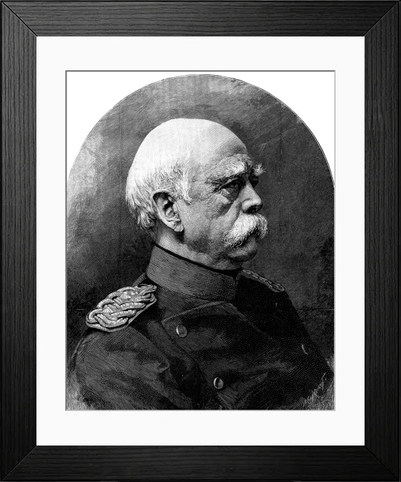 Framed Print : Prince Bismarck, late Prussian Minister of Foreign Affairs and Chancellor of the German Empire, 1890 Creator: Unknown Framed Print : Prince Bismarck, late Prussian Minister of Foreign Affairs and Chancellor of the German Empire, 1890 Creator: Unknown