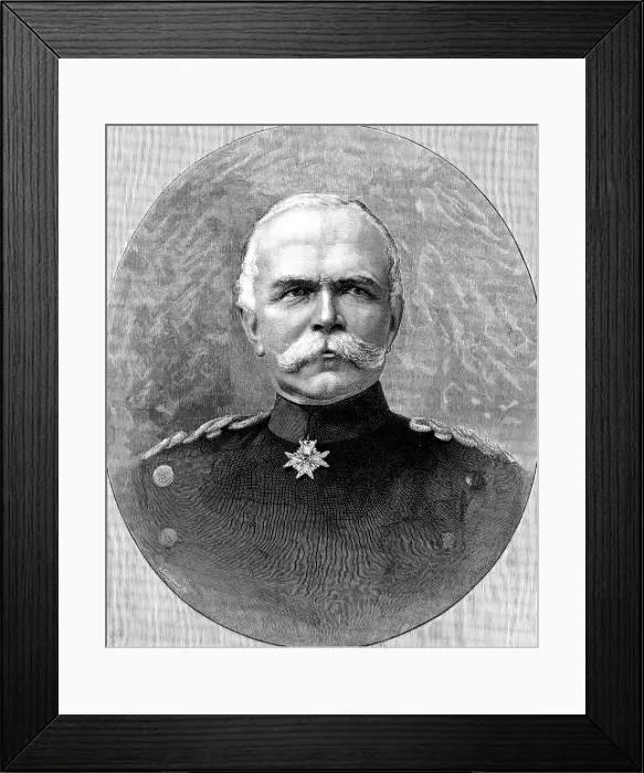 Framed Print : General von Caprivi, the new Chancellor of the German Empire, 1890. Creator: P Naumann Framed Print : General von Caprivi, the new Chancellor of the German Empire, 1890. Creator: P Naumann