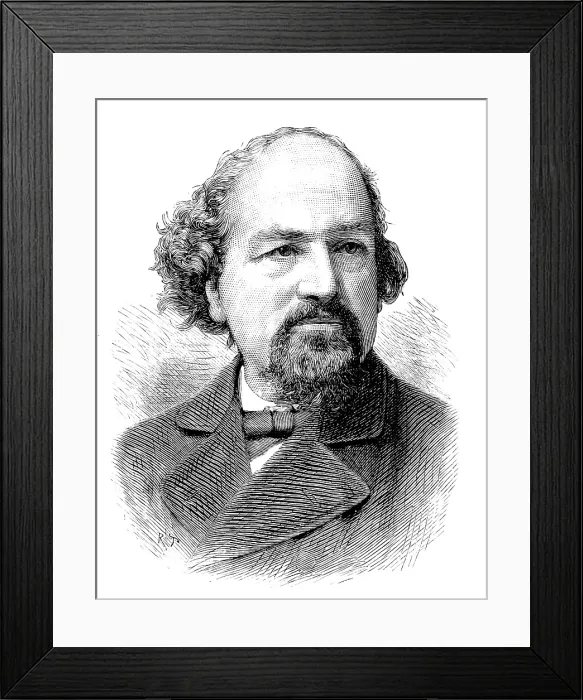 Framed Print : The late Mr. John Barnett, musical composer, 1890. Creator: R. Taylor Framed Print : The late Mr. John Barnett, musical composer, 1890. Creator: R. Taylor