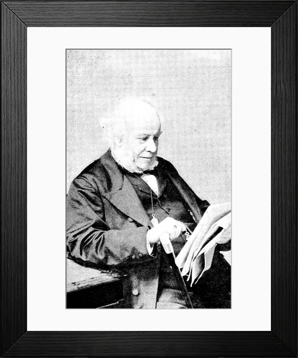Framed Print : The late Mr. Edward Lloyd, Proprietor of the 'Daily Chronicle' and 'Lloyd's Weekly', 1890. Creator: Unknown. The late Mr Framed Print : The late Mr. Edward Lloyd, Proprietor of the 'Daily Chronicle' and 'Lloyd's Weekly', 1890. Creator: Unknown. The late Mr