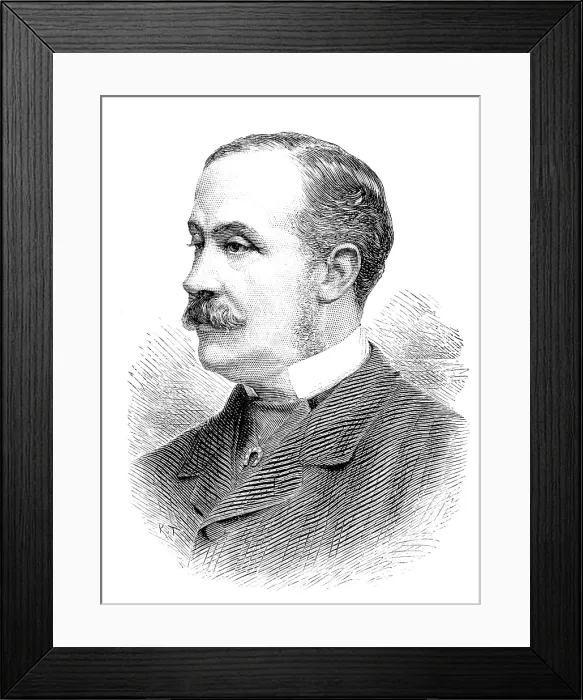 Framed Print : The late Sir Edward Cowan, of Belfast, 1890. Creator: Unknown Framed Print : The late Sir Edward Cowan, of Belfast, 1890. Creator: Unknown