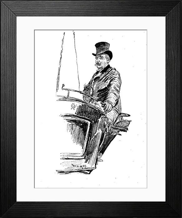 Framed Print : Sketches of London Cabs and Cabmen, 1890. Creator: Unknown Framed Print : Sketches of London Cabs and Cabmen, 1890. Creator: Unknown