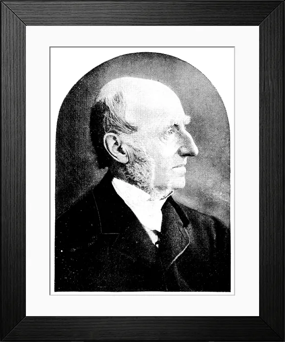 Framed Print : The late Mr. J. G. Richardson, of Ulster, 1890. Creator: Unknown Framed Print : The late Mr. J. G. Richardson, of Ulster, 1890. Creator: Unknown