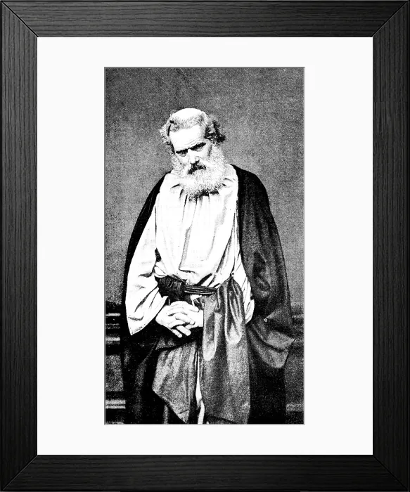 Framed Print : The Passion Play at Ober-Ammergau in Bavaria: Petrus (Jacob Hett), 1890. Creator: Unknown Framed Print : The Passion Play at Ober-Ammergau in Bavaria: Petrus (Jacob Hett), 1890. Creator: Unknown