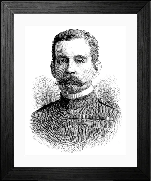 Framed Print : The late Colonel C. G. Hayter, C.B. 1890. Creator: Unknown Framed Print : The late Colonel C. G. Hayter, C.B. 1890. Creator: Unknown