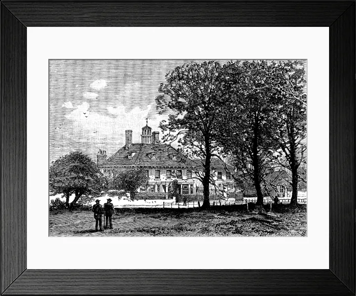 Framed Print : The Horticultural College, Swanley, Kent, 1890. Creator: Unknown Framed Print : The Horticultural College, Swanley, Kent, 1890. Creator: Unknown