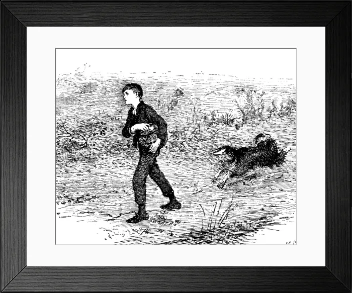 Framed Print : 'Oliver Twist', J. Sant, R.A. - Royal Academy, 1890. Creator: Carl Hentschel Framed Print : 'Oliver Twist', J. Sant, R.A. - Royal Academy, 1890. Creator: Carl Hentschel
