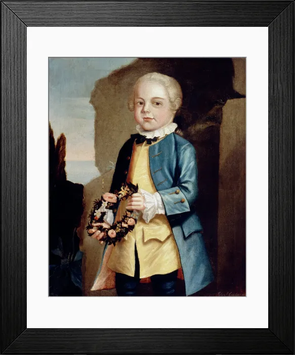 Framed Print : Jonathan Mountfort, c1753. Creator: John Singleton Copley Framed Print : Jonathan Mountfort, c1753. Creator: John Singleton Copley