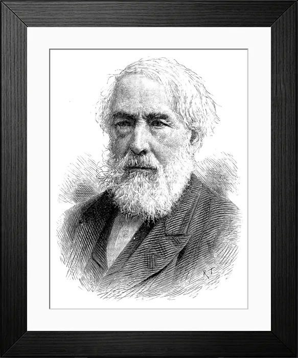 Framed Print : The late Dr. Leonard Schmitz, 1890. Creator: Unknown Framed Print : The late Dr. Leonard Schmitz, 1890. Creator: Unknown