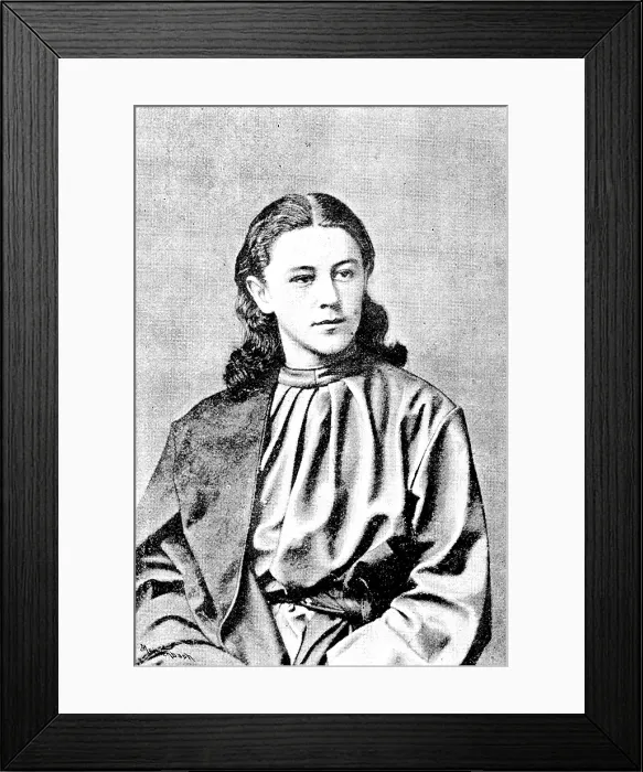 Framed Print : The Ober-Ammergau Passion Play: John (Peter Rendl), 1890. Creator: Unknown Framed Print : The Ober-Ammergau Passion Play: John (Peter Rendl), 1890. Creator: Unknown