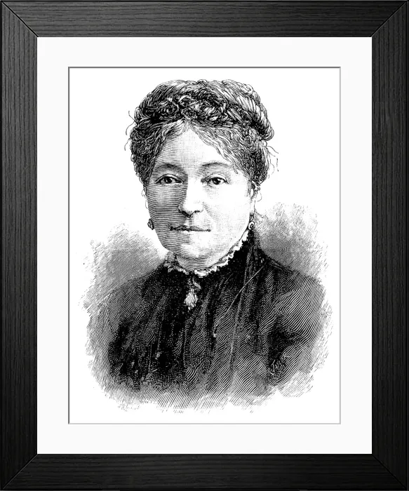 Framed Print : The late Dowager Marchioness of Ely, 1890. Creator: R. Taylor Framed Print : The late Dowager Marchioness of Ely, 1890. Creator: R. Taylor