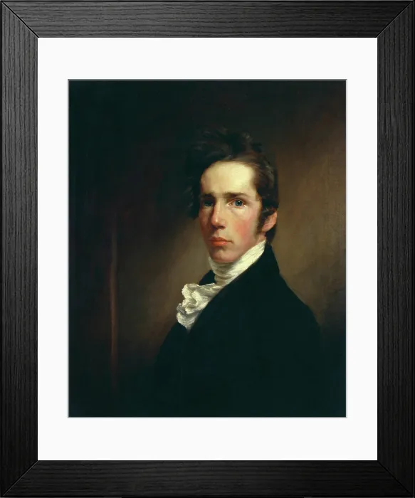 Framed Print : Portrait of a Man, c1815. Creator: Samuel Lovett Waldo Framed Print : Portrait of a Man, c1815. Creator: Samuel Lovett Waldo