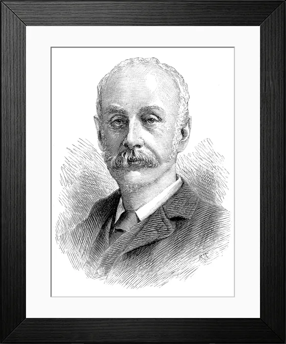 Framed Print : Sir Edward Bradford, K.C.S.I. the new Commissioner of Metropolitan Police, 1890. Creators: Unknown, Debenham and Gould Framed Print : Sir Edward Bradford, K.C.S.I. the new Commissioner of Metropolitan Police, 1890. Creators: Unknown, Debenham and Gould