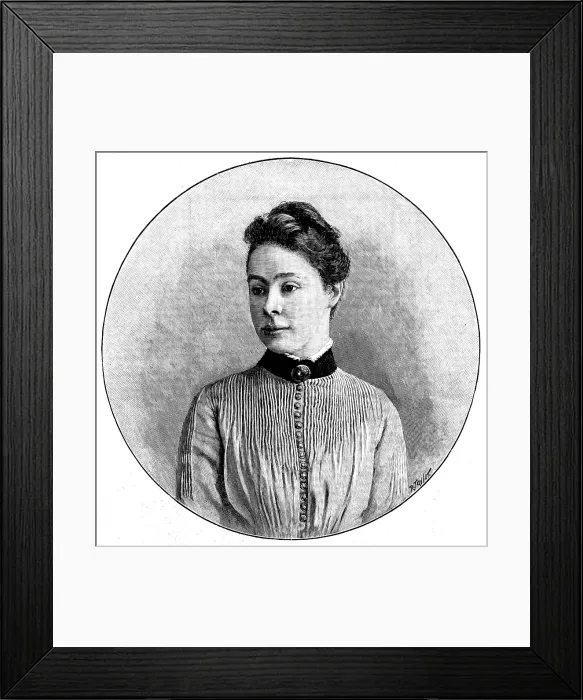 Framed Print : Miss Fawcett of Newnham College...Mathematical Honours, Univ. of Cambridge, 1890. Creator: R. Taylor Framed Print : Miss Fawcett of Newnham College...Mathematical Honours, Univ. of Cambridge, 1890. Creator: R. Taylor