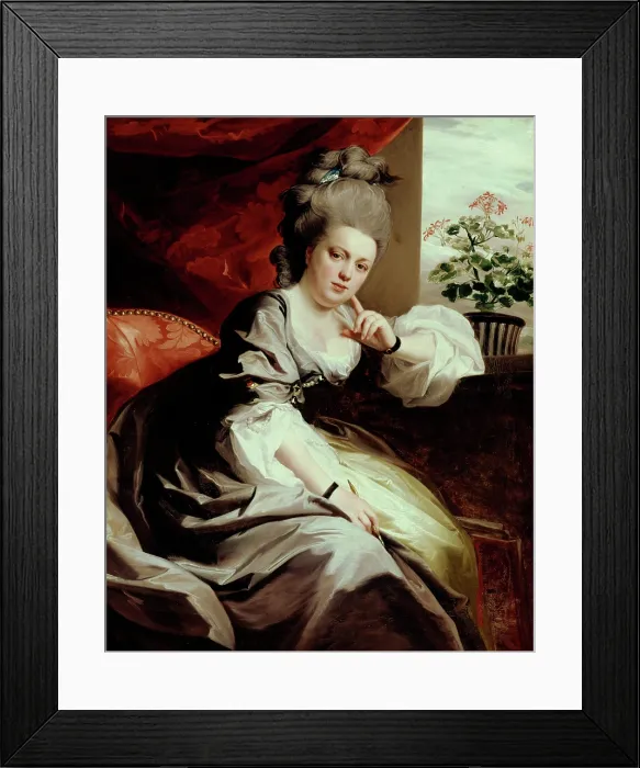 Framed Print : Mrs. Clark Gayton, 1779. Creator: John Singleton Copley Framed Print : Mrs. Clark Gayton, 1779. Creator: John Singleton Copley