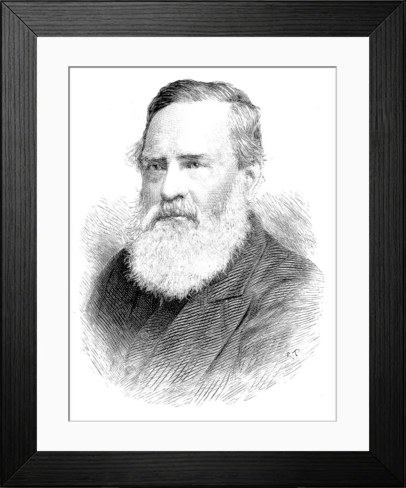 Framed Print : The late Mr. Josiah Goodwin, 1890. Creator: R. Taylor Framed Print : The late Mr. Josiah Goodwin, 1890. Creator: R. Taylor