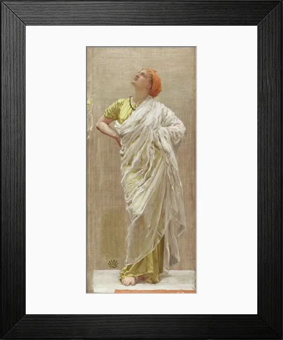 Framed Print : Study for Birds, 1878. Creator: Albert Joseph Moore Framed Print : Study for Birds, 1878. Creator: Albert Joseph Moore