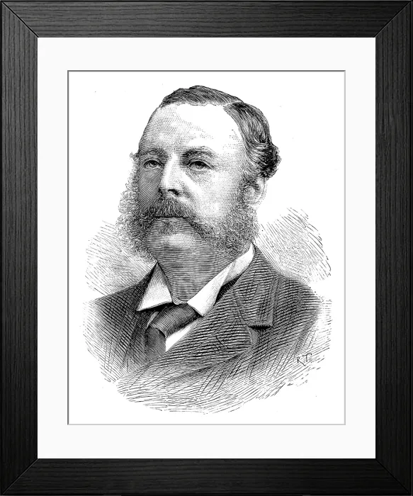 Framed Print : The late Earl of Milltown, K.P. 1890. Creator: R. Taylor Framed Print : The late Earl of Milltown, K.P. 1890. Creator: R. Taylor
