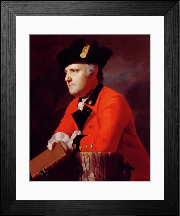 Framed Print : John Montresor, c1771. Creator: John Singleton Copley Framed Print : John Montresor, c1771. Creator: John Singleton Copley