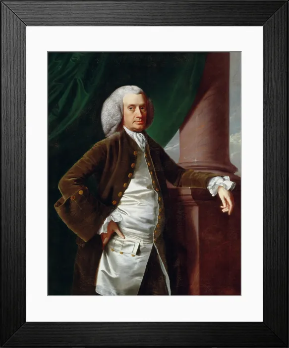 Framed Print : John Gray, 1766. Creator: John Singleton Copley Framed Print : John Gray, 1766. Creator: John Singleton Copley