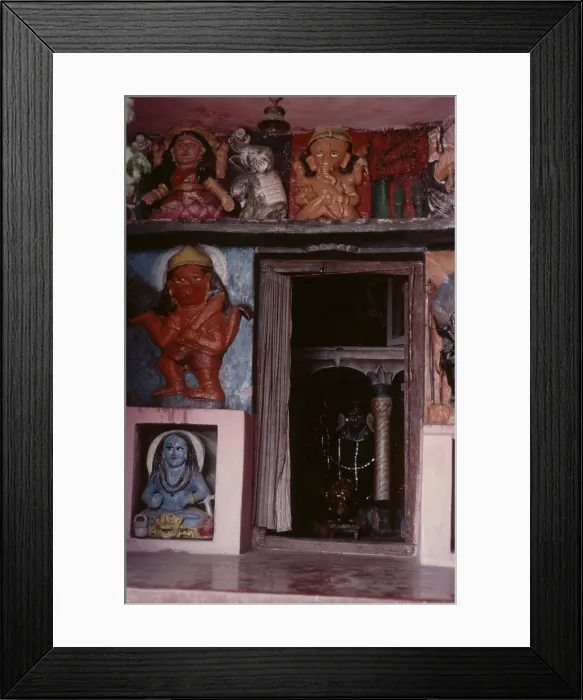 Framed Print : Hindu temple, Dharamsala, India, 1988. Creator: Amanda Waite Framed Print : Hindu temple, Dharamsala, India, 1988. Creator: Amanda Waite