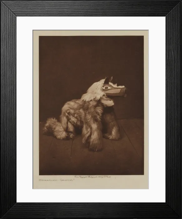 Framed Print : Waswaslikyi, Qagyuhl, 1914. Creator: Edward Sheriff Curtis Framed Print : Waswaslikyi, Qagyuhl, 1914. Creator: Edward Sheriff Curtis