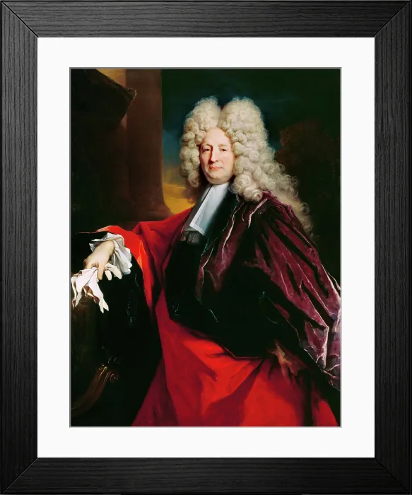 Framed Print : An Alderman of Paris, 1703. Creator: Nicolas de Largilliere Framed Print : An Alderman of Paris, 1703. Creator: Nicolas de Largilliere