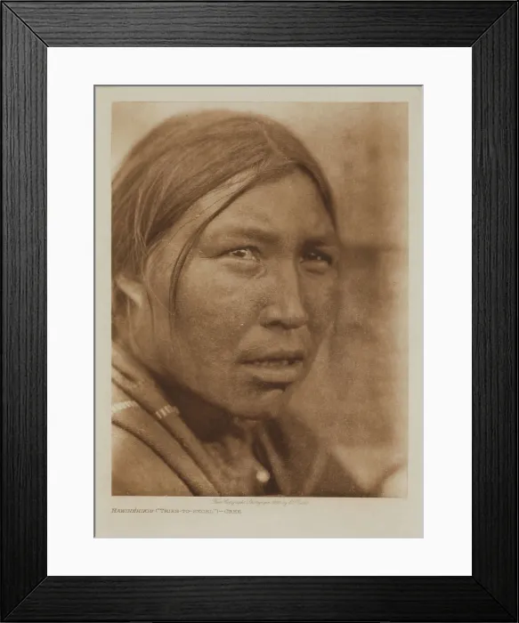 Framed Print : Mawinehikis ('Tries-to-Excel'), Cree, 1926. Creator: Edward Sheriff Curtis Framed Print : Mawinehikis ('Tries-to-Excel'), Cree, 1926. Creator: Edward Sheriff Curtis