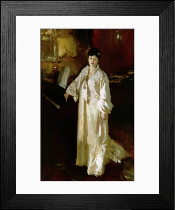 Framed Print : Judith Gautier, c1885. Creator: John Singer Sargent Framed Print : Judith Gautier, c1885. Creator: John Singer Sargent