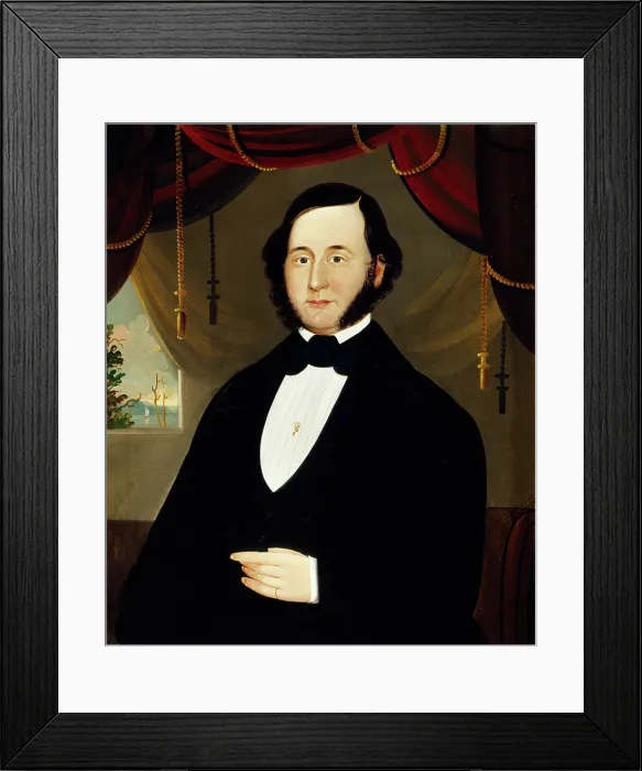 Framed Print : Mr. Dudley, c1850. Creator: William Matthew Prior Framed Print : Mr. Dudley, c1850. Creator: William Matthew Prior