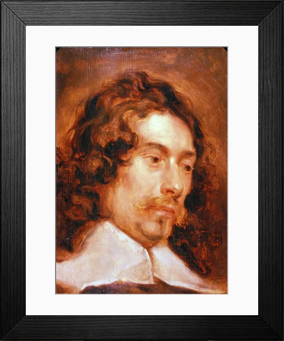 Framed Print : Portrait of a Man, 17th century. Creator: Unknown Framed Print : Portrait of a Man, 17th century. Creator: Unknown