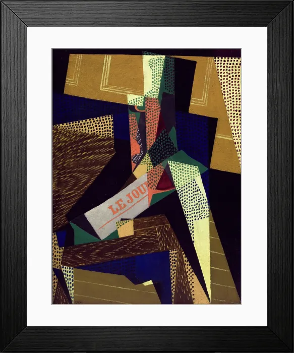 Framed Print : Still Life, 1916. Creator: Juan Gris Framed Print : Still Life, 1916. Creator: Juan Gris