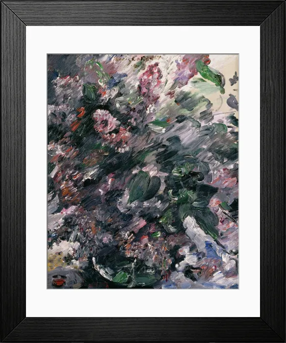 Framed Print : Still Life with Lilacs, 1917. Creator: Lovis Corinth Framed Print : Still Life with Lilacs, 1917. Creator: Lovis Corinth