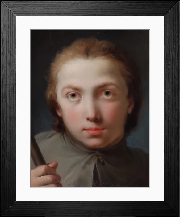 Framed Print : Head of a Boy, probably between 1770 and 1780. Creator: Gaetano Gandolfi Framed Print : Head of a Boy, probably between 1770 and 1780. Creator: Gaetano Gandolfi
