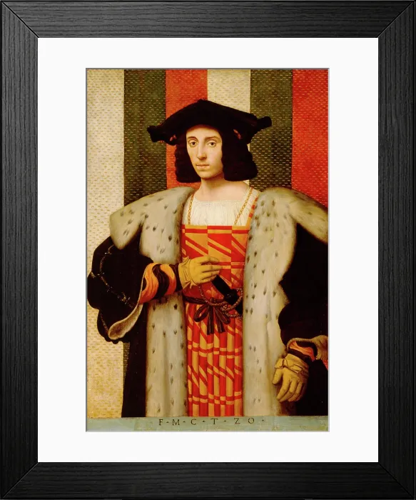 Framed Print : Gentleman of the Trivulzio Family, between 1450 and 1528. Creator: Bernardino de'Conti. Gentleman of the Trivulzio Family, between 1450 and 1528. Creator: Bernardino de'Conti Framed Print : Gentleman of the Trivulzio Family, between 1450 and 1528. Creator: Bernardino de'Conti. Gentleman of the Trivulzio Family, between 1450 and 1528. Creator: Bernardino de'Conti
