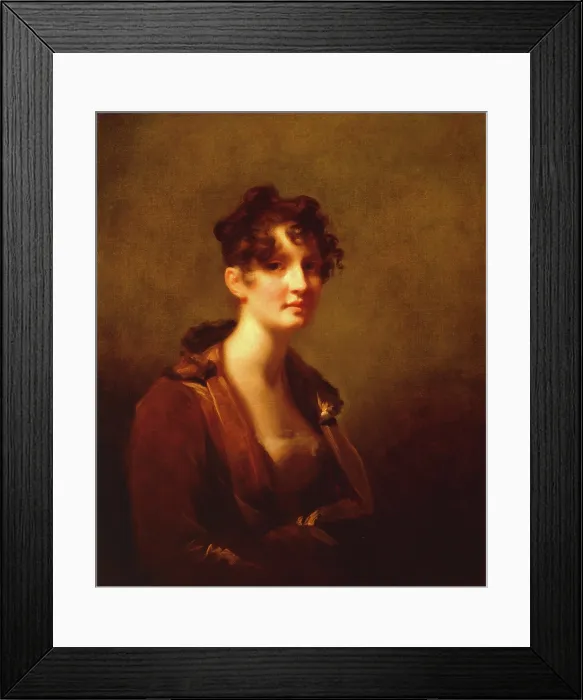 Framed Print : Mrs. Irvine J. Boswell, c1820. Creator: Henry Raeburn Framed Print : Mrs. Irvine J. Boswell, c1820. Creator: Henry Raeburn