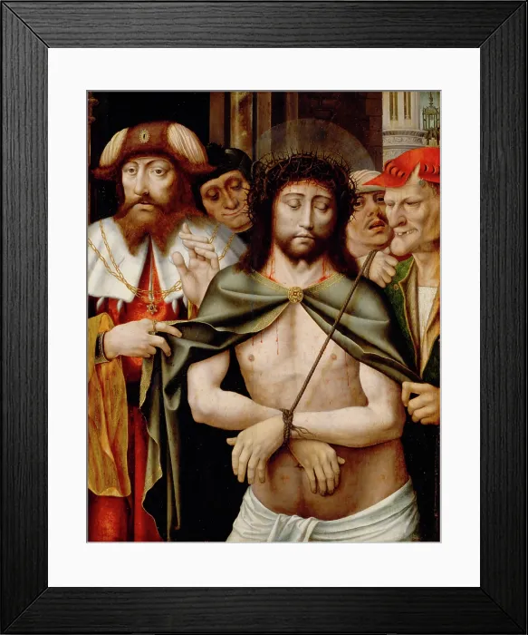 Framed Print : Ecce Homo, c1520s. Creator: Master of the Holy Blood Framed Print : Ecce Homo, c1520s. Creator: Master of the Holy Blood