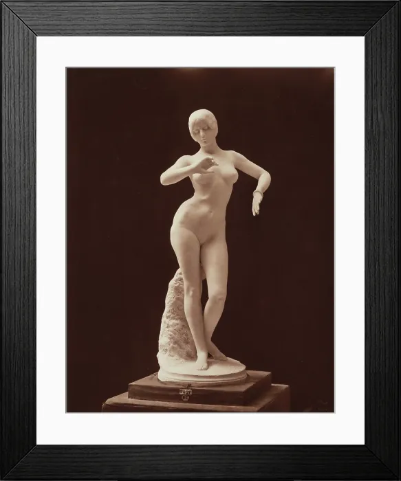 Framed Print : Dancer by Jean-Alexandre-Joseph Falguiere, between 1867 and 1870. Creators: Adolphe Braun, Jean Alexandre Joseph Falguiere Framed Print : Dancer by Jean-Alexandre-Joseph Falguiere, between 1867 and 1870. Creators: Adolphe Braun, Jean Alexandre Joseph Falguiere