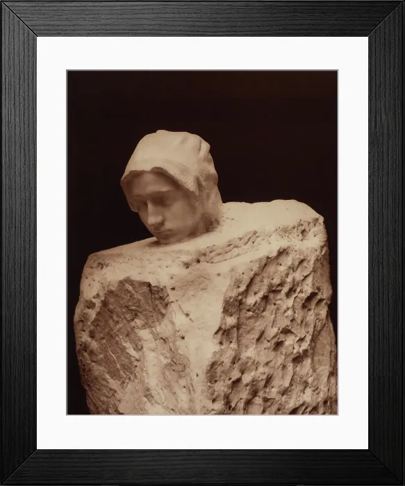 Framed Print : Thought by Auguste Rodin, between 1867 and 1870. Creators: Adolphe Braun, Auguste Rodin Framed Print : Thought by Auguste Rodin, between 1867 and 1870. Creators: Adolphe Braun, Auguste Rodin